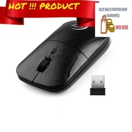 G822 Wireless Mouse 2.4GHz Adjustable 2400DPI (Black)