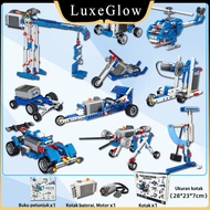 RC Robotic Creator Block Brick Electric science Technology Education Building Blocks Classic Block T