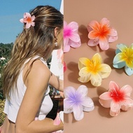 Hawaiian Colorful flower hair accessories Clip Beach Hairpin Barrettes beach hair Accessories