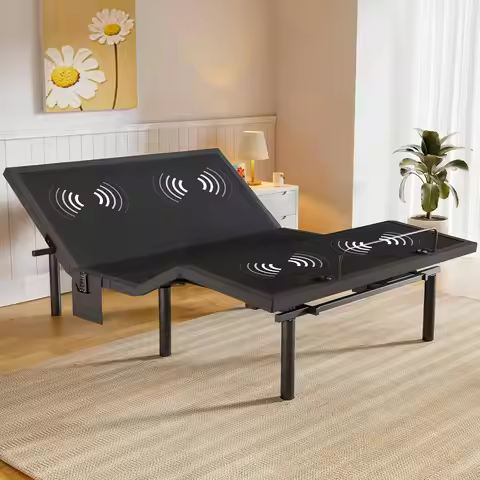 Amada Queen Adjustable Bed Frame with Massage and Zero Gravity, Customized
