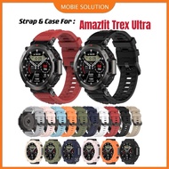 Strap For Amazfit Trex Ultra Smart watch Strap silicone soft casing cover Amazfit T Rex Ultra strap