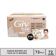 Sabun Mandi Giv Pepaya & Madu 72gr 1 Dus Isi 72 Pcs / Sabun Batang 1 Karton