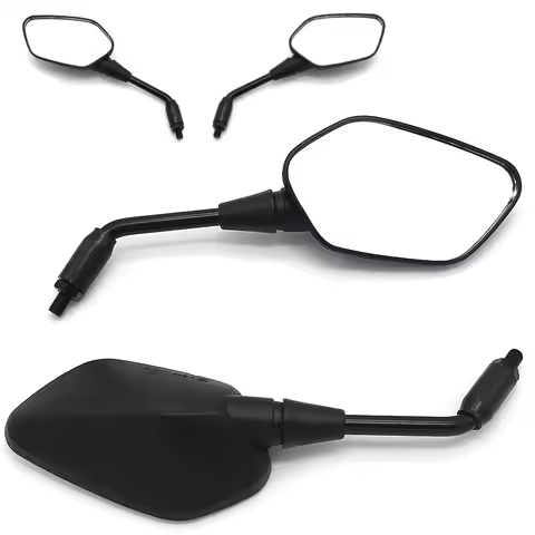 For Honda Motorcycles Side Rearview Mirror 10mm NC700 NC750 NSS250 NSS300 FORZA 250 300 FSC600A VFR8