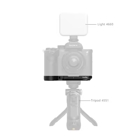 SmallRig 6705 A7R VI Baseplate Mount Plate for Sony Alpha 7R VI with Arca-Swiss Quick Release Plate 