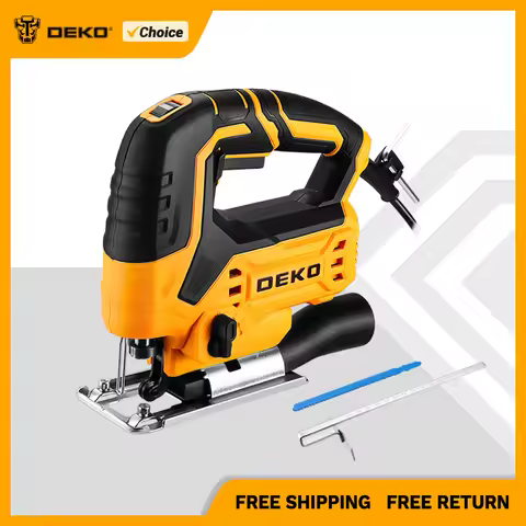 Power Tool 550W Jig Saw DEKO Variable Speed Electric Saw 220 V for Woodworking Home DIY Power tools 