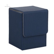 Sleeved Cards Deck Game Box for Yugioh  Binders: 100+, Drak Blue
