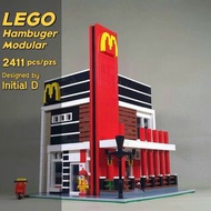 Lego MOC-20082 McDonald’s 樂高街景 PDF 搭建图紙 instructions