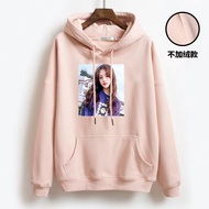 2026 Fashion 2026300Jin Plus Fat Plus Size Hooded Sweatshirt Women Spring Autumn 200 Fat Sister mm L