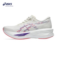 ASICS Women SONICBLAST Running Shoes in Cream/Blue Fade