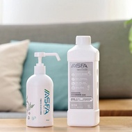 ASFAWATER 加強版 1公升補充裝 + 座台式潔手噴壺【500ml / (不含ASFA消毒液) 】