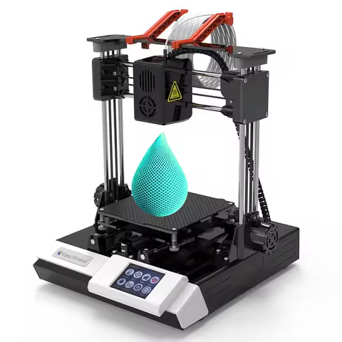 EasyThreed K6 3D Printer FDM Desktop Printing Machine 100x100x100mm/4x4x4inches Removable Platform w