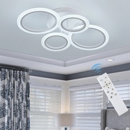 โคมไฟระย้าไฟติดเพดาน LED แบบอะคริลิคไฟห้องน้ำเงาสำหรับติดห้องโคมไฟการตกแต่งบ้านโคมไฟติดเพดาน