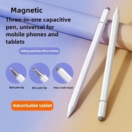 3 in 1 Magnetic Stylus Pen for 2025 Samsung Galaxy Tab S10 FE+ 5G SM-X626B X620 S10FE 10.9 S10 S9 S8