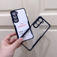 INFINIX HOT 60i/INFINIX HOT 60(5G) Transparent Shock Proof AirBag Bumper Hard Case