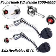 EVA Round Knob Handle Reel Handle Mesin Bulat 2000-6000