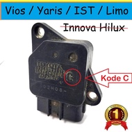 Toyota Vios Yaris Altis Wish Air Flow Sensor 22204-22010 Denso Airflow IST 22204 22010 Duta