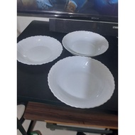 Arcopal White deep plates