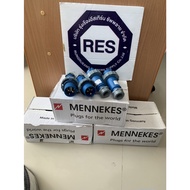 "MENNEKES" 278 Male Power Plug Am-TOP Model Single Body Screw Tightening System Waterproof IP67 2P+E