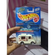 Hotwheels Old School food truck ice cream 1990s