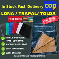Trapal Waterproof Makapal Tarapal Mayama Tolda Lona Tarpaulin Luna Trapal Original 4x6 4x8 6x6 6x8 6
