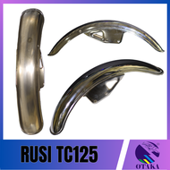 OTAKA MOTORCYCLE FRONT FENDER STAINLESS STEEL FOR TMX 155/TMX 125/CG125/RUSI/HD3/BARAKO/STX/RS100