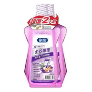 【刷樂】全效護理漱口水超值組(紫)500ml+500ml *6組