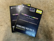 RAM (หน่วยความจำ) CORSAIR VENGEANCE RGB PRO SL (BLACK) (CMH16GX4M2E3200C16) 16GB (8GBx2) DDR4 3200MHz