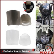 Quarter Headlight Fairing Motorcycle Replacement Windscreen Kit For Harley Sportster 1200 Iron 883 X