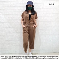 Estela Women's Oneset premium knit hornet suit, latest contemporary short-sleeved suit