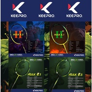 KEEPRO HULK Series  3U,4U Light And Heavy Limit Badminton Racket With TOURNAMENT PRO SQUARE BAG