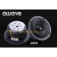 🍊 Awave AW30” 3”inc Mid-Range Speaker / Awave Speaker 3inc Full range Awave 3way fullrange