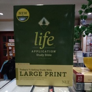 NLT Life Application Study Bible, Large Print Hard Cover