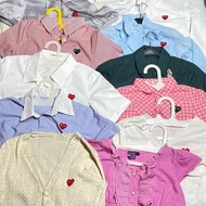 KEMEJA CARDI PL SLIMFIT BLOUSE SHIRT