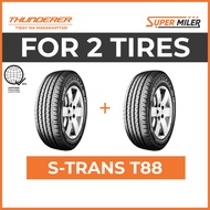2pcs THUNDERER 215/70R16 8P S-TRANS T88 108/106S Car Tires