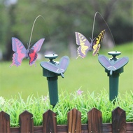 Garden Decoration Solar Powered Dancing Flutte Butterflies Flying Humming Bird Garden Yard Outdoor Home Decoration Farmland