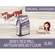 (ON HAND) Bob's Red Mill Unbleached Bread Flour - 5lbs, 2.27kg