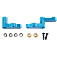 For WLtoys 124008-2706 124010 RC Car Metal Steering Group Upgrade Steering Component Parts