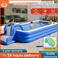 Passion Inflatable Swimming pool Kids with slide Baby Pool Kolam Mandi Besar Murah Kolam Renang Kola