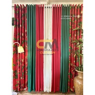 MADRAZO JOLLY CHRISTMAS Combination - 3IN1,5IN1 or 7IN1 - 10RINGS 5FT up to 9FT - PREMIUM CURTAIN