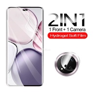 2in1 Hydrogel Film Screen Protector For Honor X9C 5G X 9C X9C Smart X9CSmart HonorX9C 5G HD Clear So
