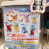 3月 日本扭蛋 現貨 Pokemon 寶可夢伊布 伊貝 串串掛件扭蛋 日本購入