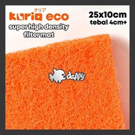 Kuroa Eco Mat 25 x 10 cm Filter Mat 25x10 cm japmat koi pond aquarium
