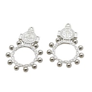 Elegant St Benedict Bead Rings Set | Wearable One-Decade Rosary for Daily Prayer & Protection | Mini