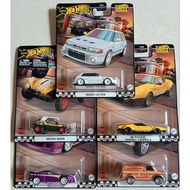HOT WHEELS BOULEVARD 1 SET CONTAINS 5 PCS MAZDA 323 GT-R DE TOMASO PANTERA GROUPPO 4 FORD TRANSIT SU
