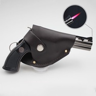 Metal windproof lighter revolver toy gun boy cool ornaments