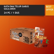 G0! Keripik cemilan telur telor gabus gula aren asin balado keju Kata Oma (1 dus)