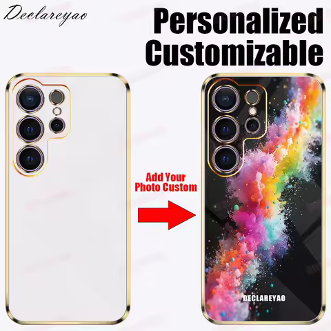 Personalized Customizable DIY Photos Coque For Samsung Galaxy A01 A02 A02S M02 M02S F02S A03 Core A0