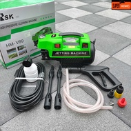 RSK รุ่น HM-V99 กำลัง 3500W 350 Bar เครื่องฉีดน้ำแรงดันสูง เครื่องอัดฉีด พร้อมอุปกรณ์และกระบอกฉีดโฟม