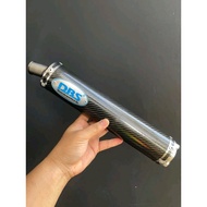 Dbs Carbon Stainless Exhaust Silencer For All Types of 2T Motorcycles Like Kawasaki Ninja R150 Ninja