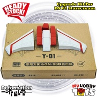 Transformable Robot Upgarde Kits - Y01 Upgrade Kit for Deformation Space DS-01 Starscream DS01 Y-01